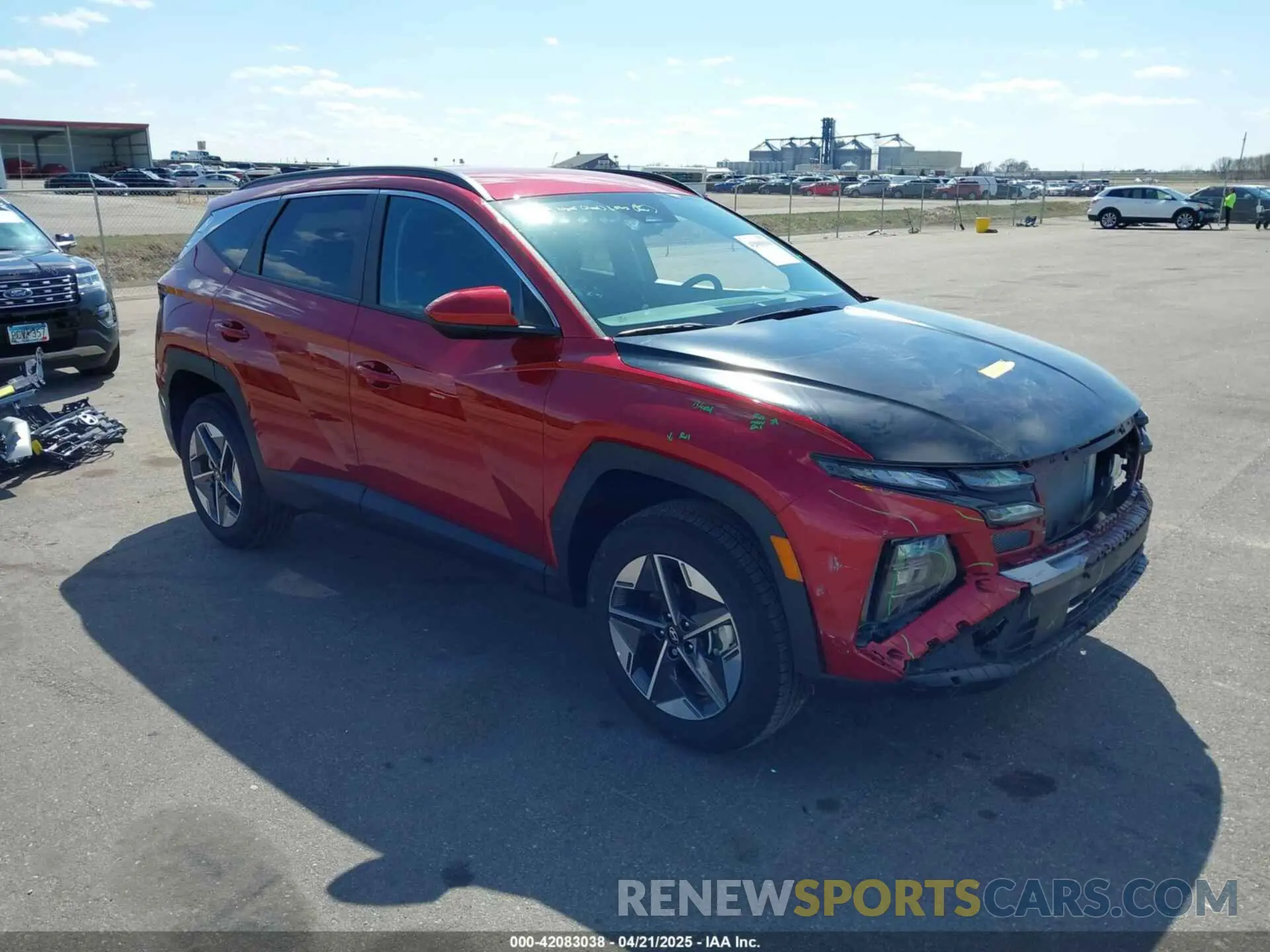 1 Photograph of a damaged car 5NMJBCDE1SH451558 HYUNDAI TUCSON 2025