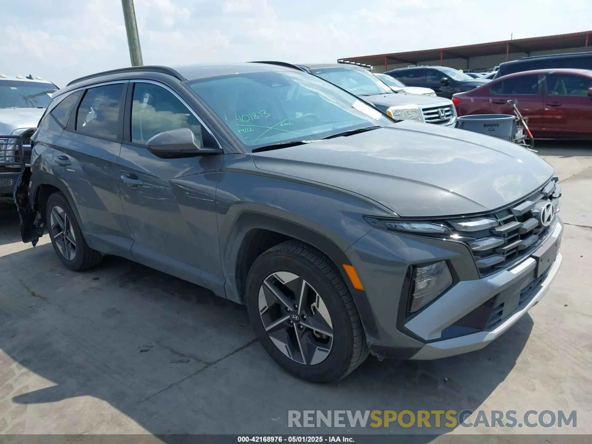 1 Photograph of a damaged car 5NMJBCDE2SH481460 HYUNDAI TUCSON 2025