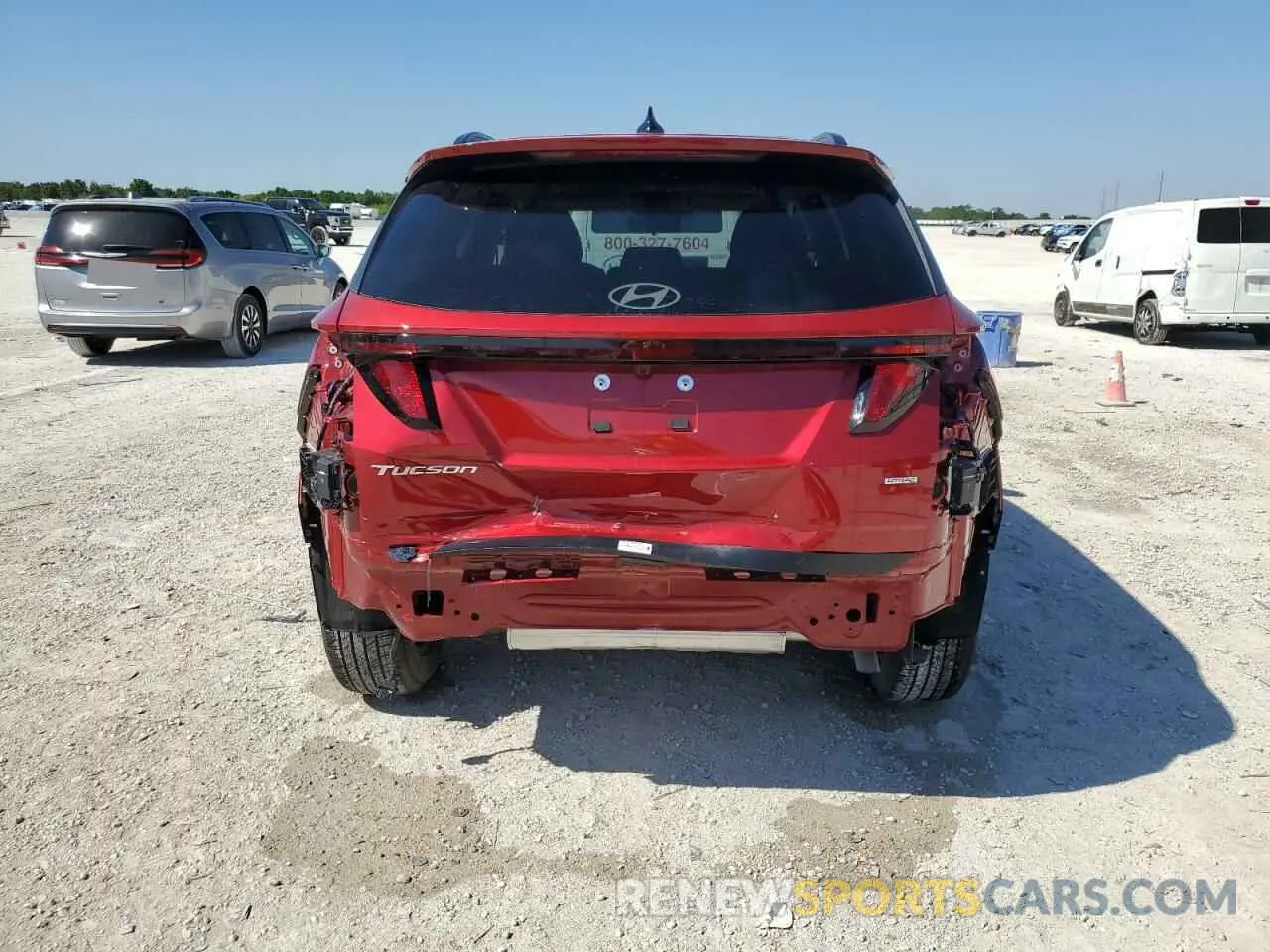 6 Photograph of a damaged car 5NMJBCDE2SH483337 HYUNDAI TUCSON 2025