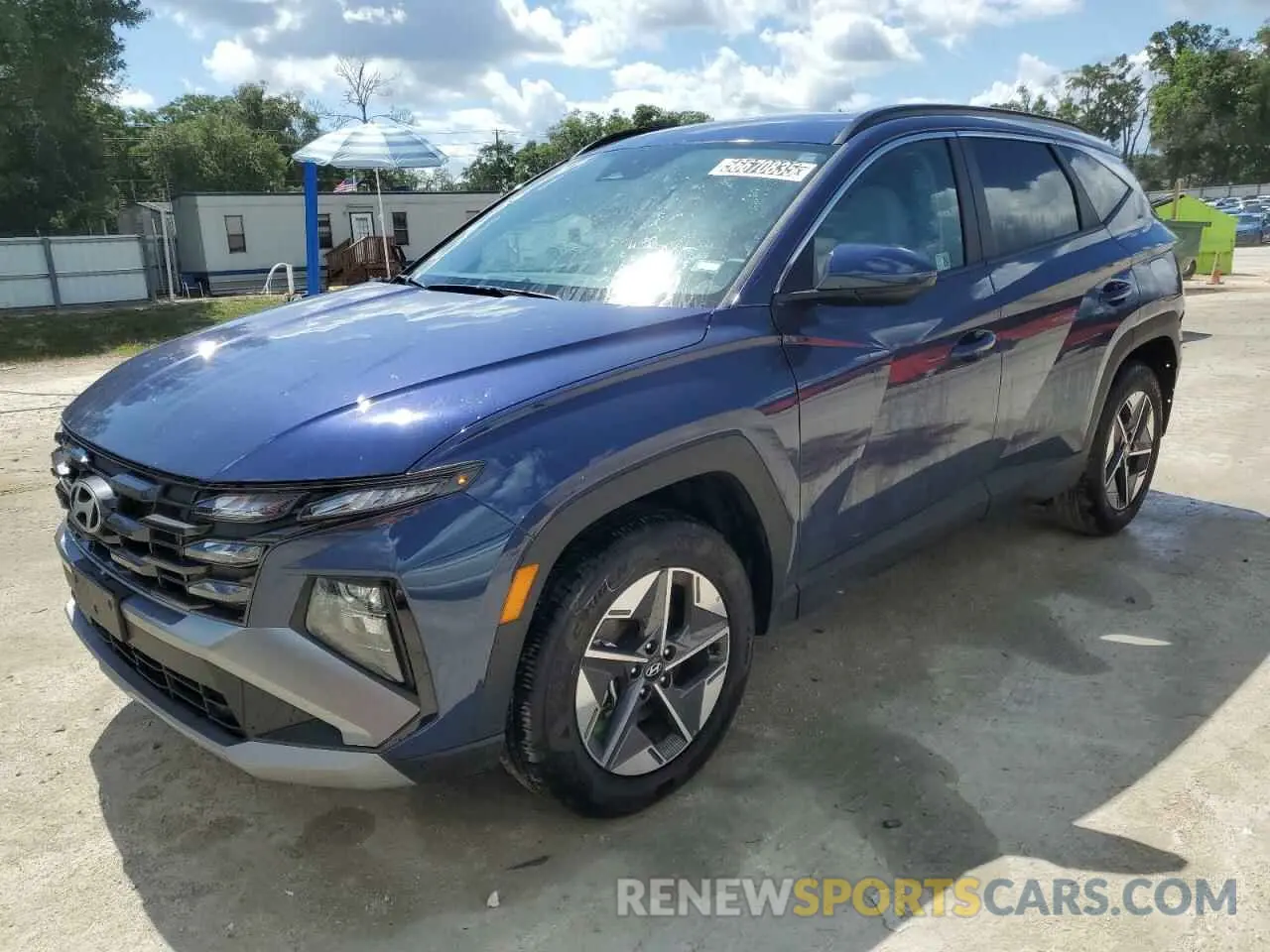 1 Photograph of a damaged car 5NMJBCDE2SH493088 HYUNDAI TUCSON 2025