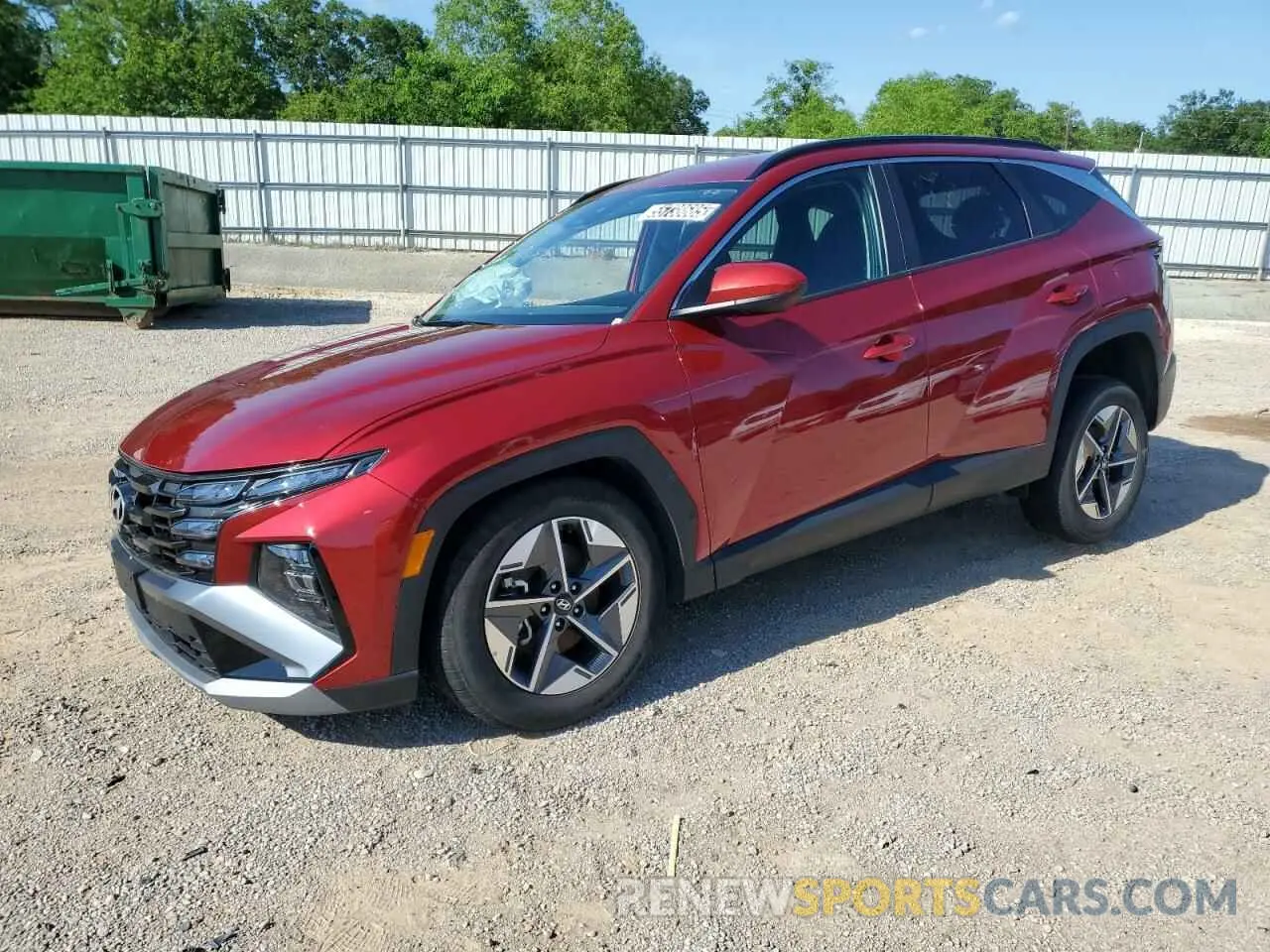 1 Photograph of a damaged car 5NMJBCDE2SH495357 HYUNDAI TUCSON 2025
