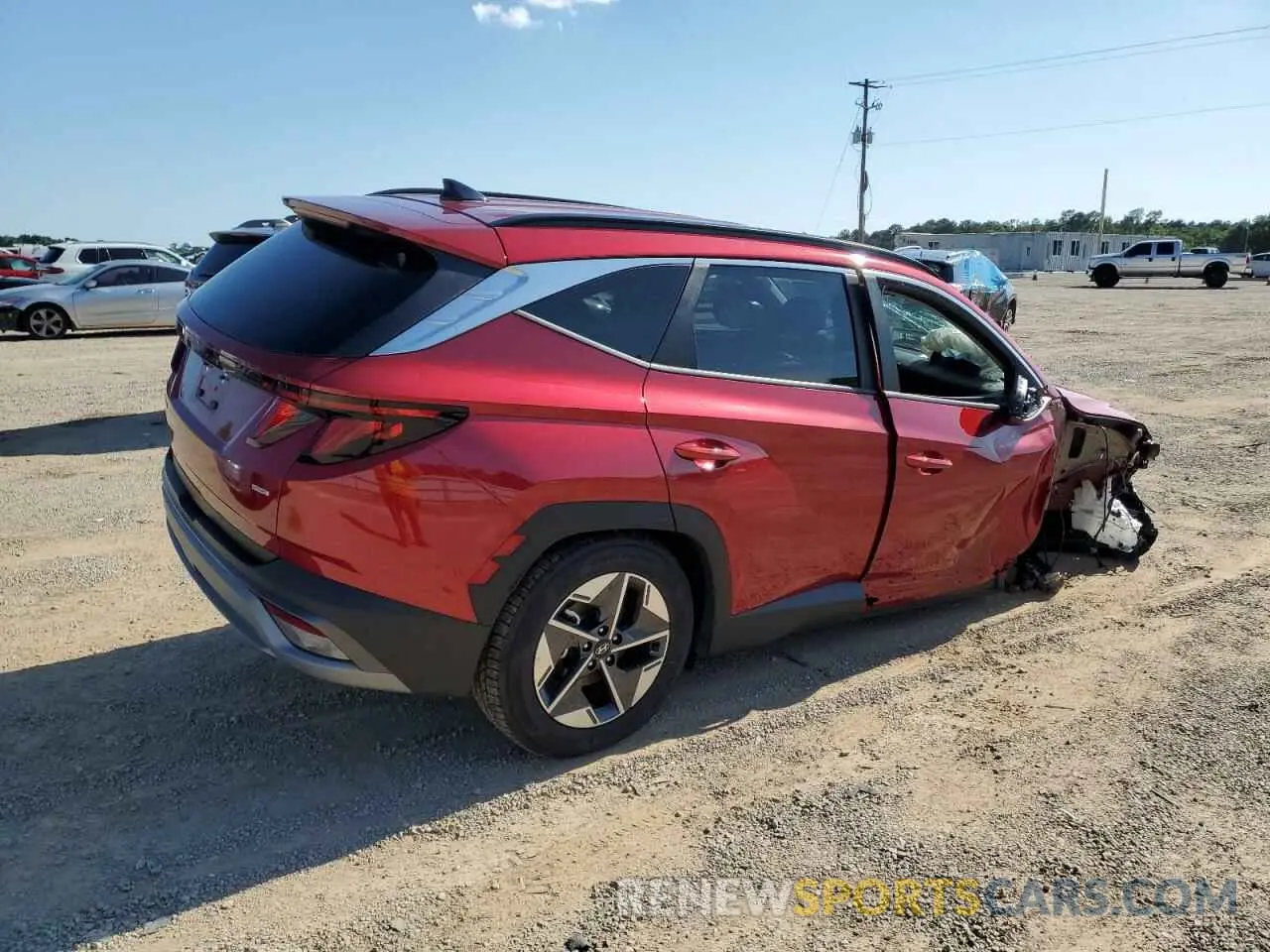 3 Photograph of a damaged car 5NMJBCDE2SH495357 HYUNDAI TUCSON 2025