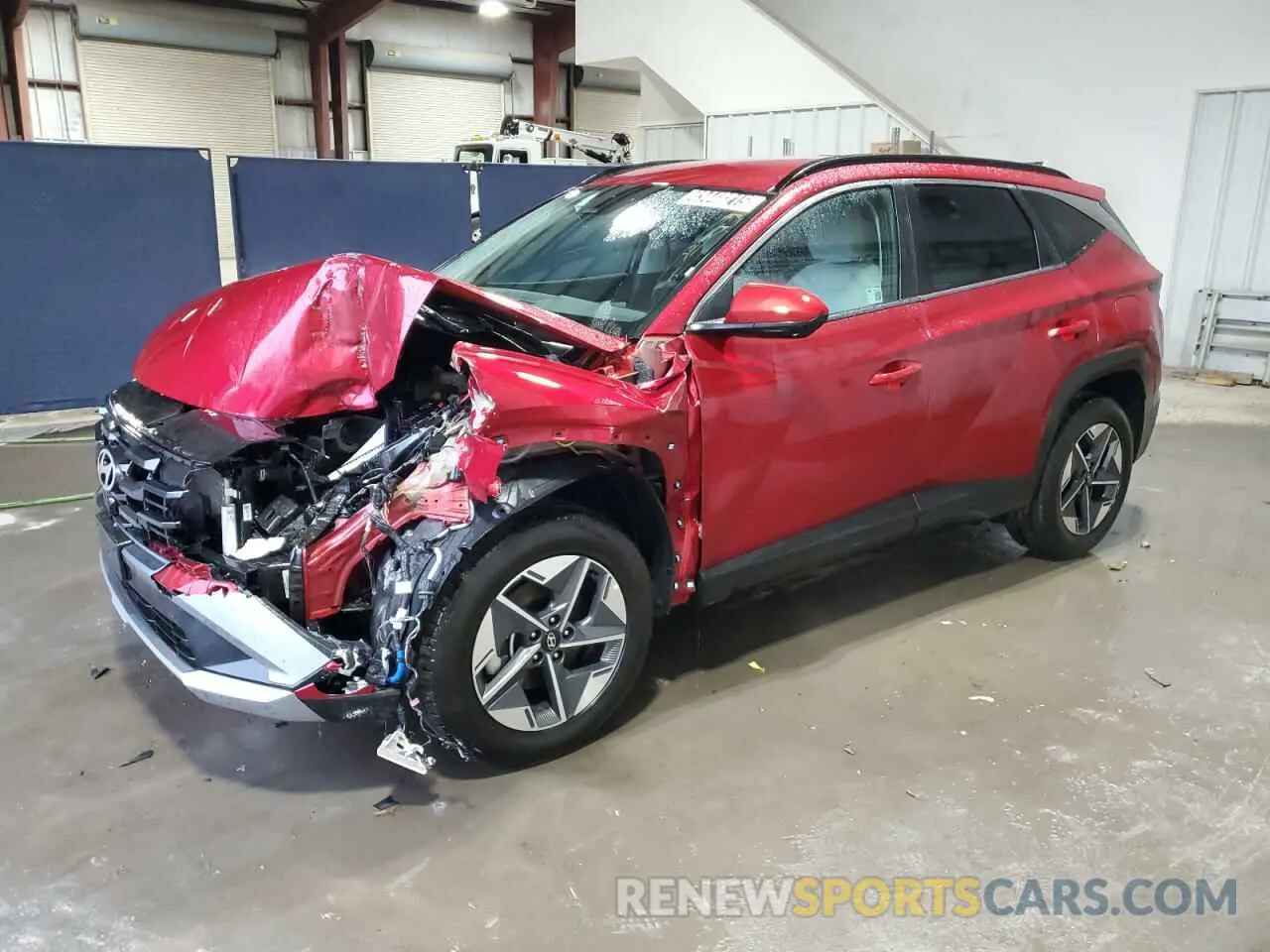 1 Photograph of a damaged car 5NMJBCDE3SH481144 HYUNDAI TUCSON 2025