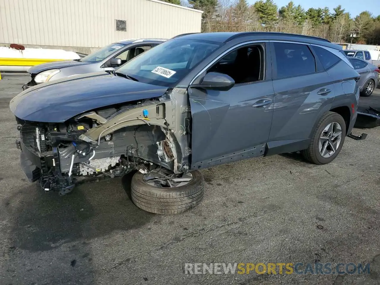 1 Photograph of a damaged car 5NMJBCDE4SH448086 HYUNDAI TUCSON 2025