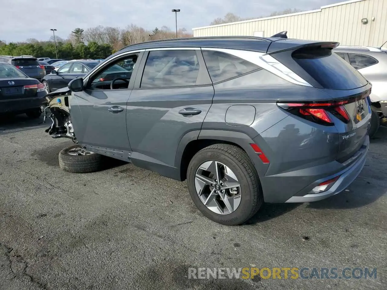2 Photograph of a damaged car 5NMJBCDE4SH448086 HYUNDAI TUCSON 2025