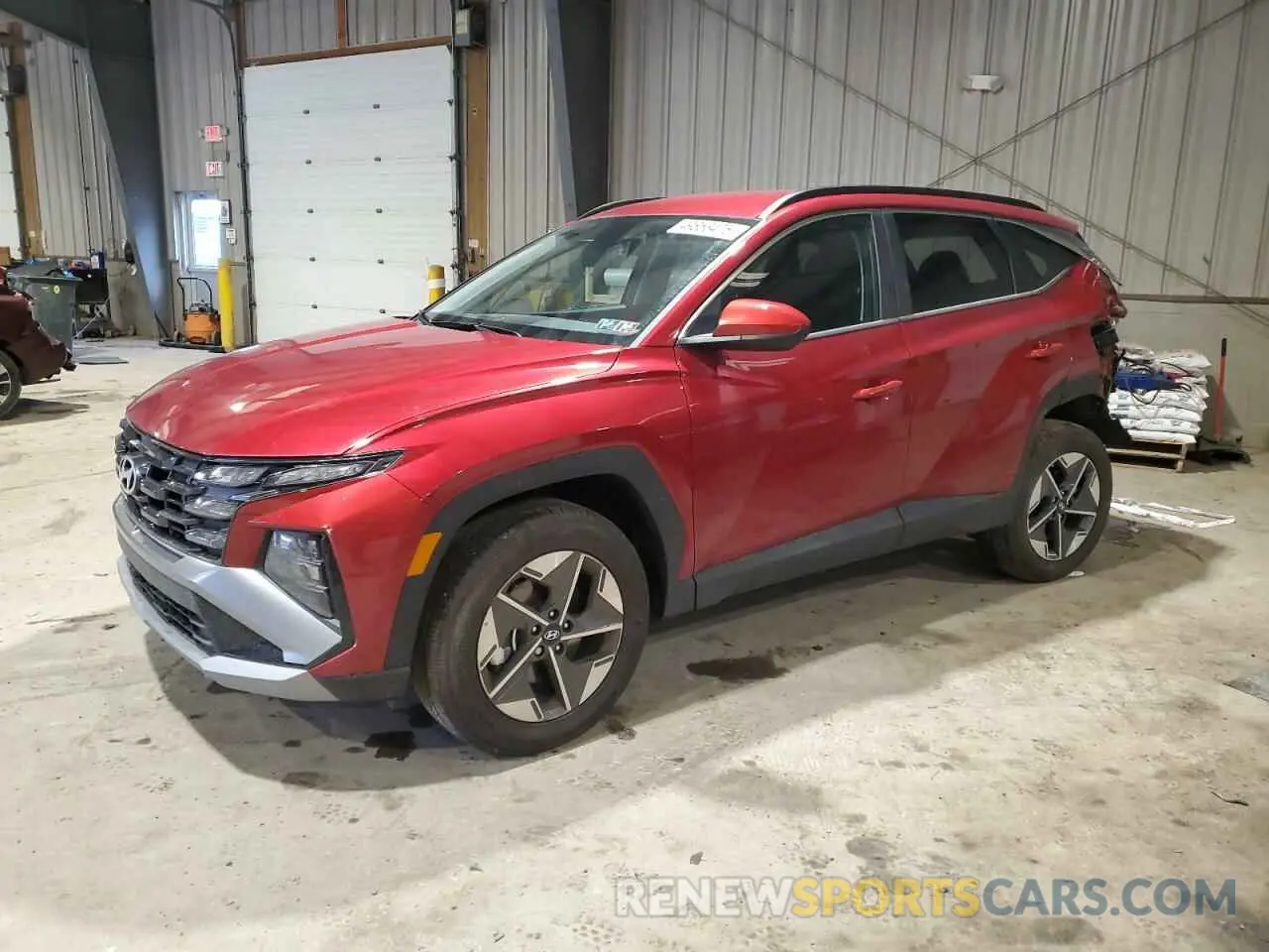1 Photograph of a damaged car 5NMJBCDE4SH449884 HYUNDAI TUCSON 2025