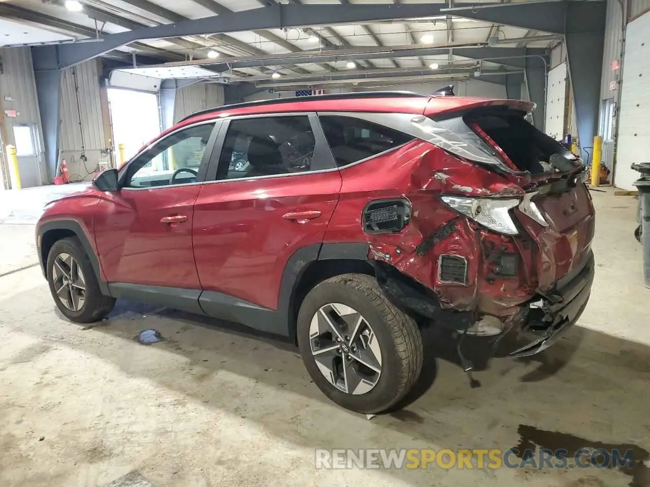 2 Photograph of a damaged car 5NMJBCDE4SH449884 HYUNDAI TUCSON 2025