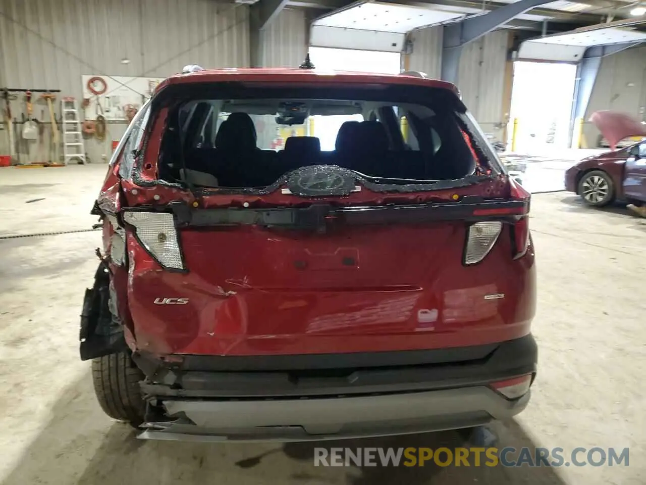 6 Photograph of a damaged car 5NMJBCDE4SH449884 HYUNDAI TUCSON 2025