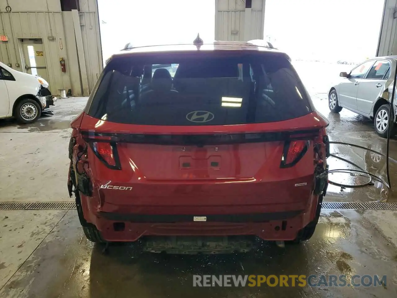 6 Photograph of a damaged car 5NMJBCDE4SH462280 HYUNDAI TUCSON 2025