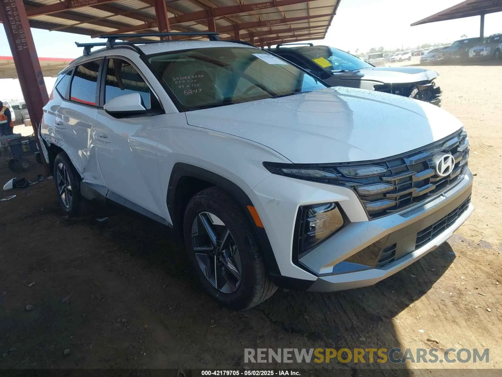 1 Photograph of a damaged car 5NMJBCDE4SH465843 HYUNDAI TUCSON 2025