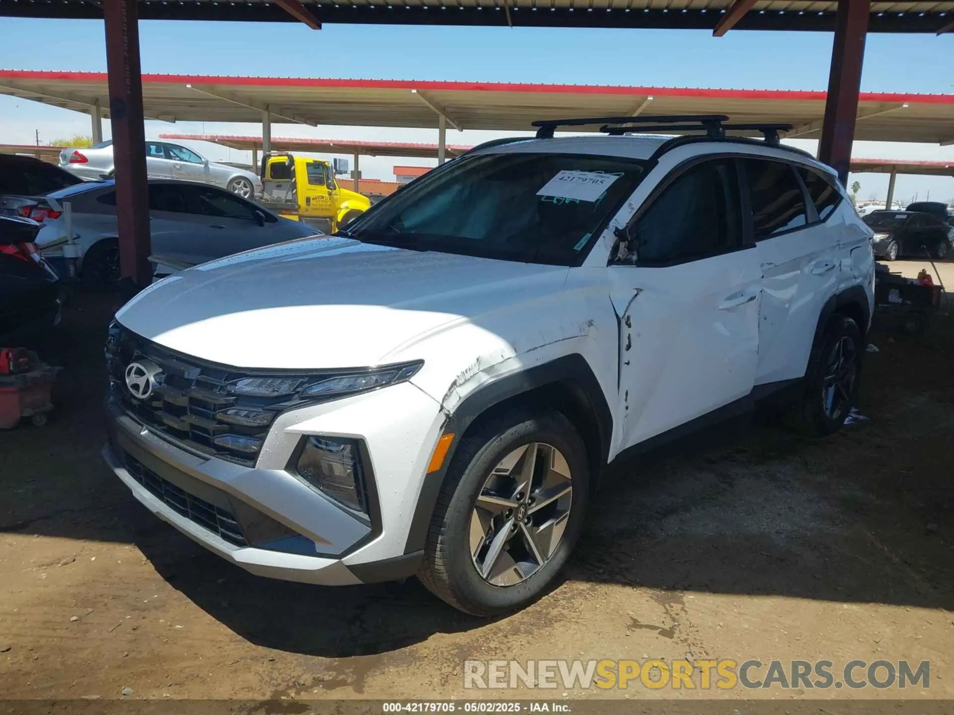 2 Photograph of a damaged car 5NMJBCDE4SH465843 HYUNDAI TUCSON 2025