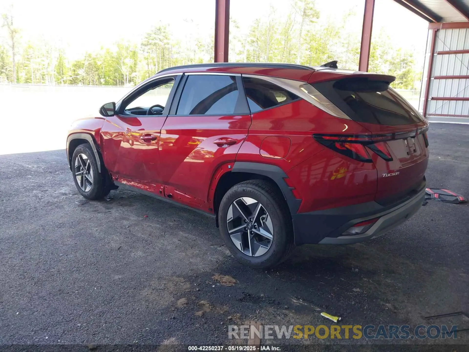 3 Photograph of a damaged car 5NMJBCDE4SH534157 HYUNDAI TUCSON 2025
