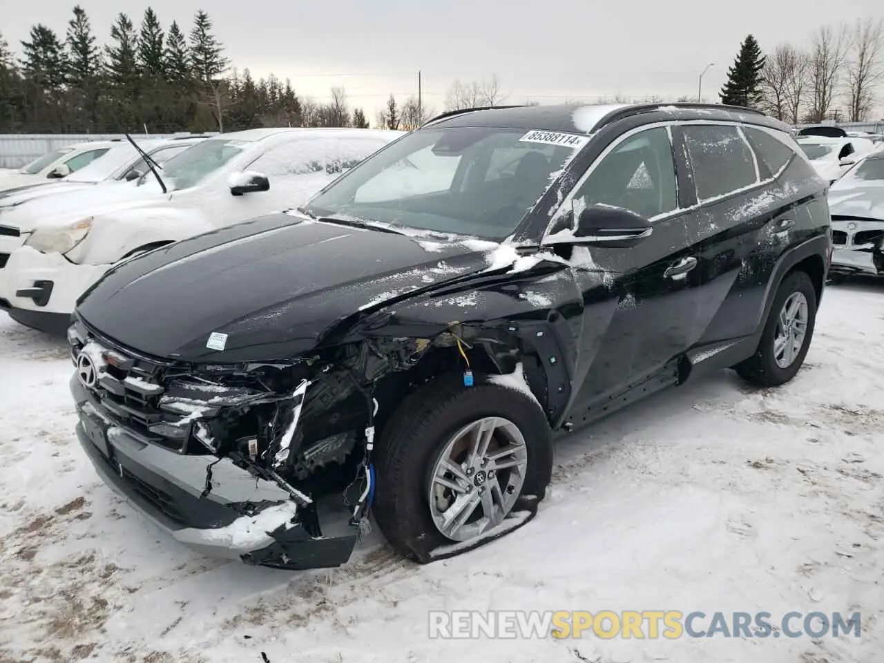 1 Photograph of a damaged car 5NMJBCDE5SH441129 HYUNDAI TUCSON 2025