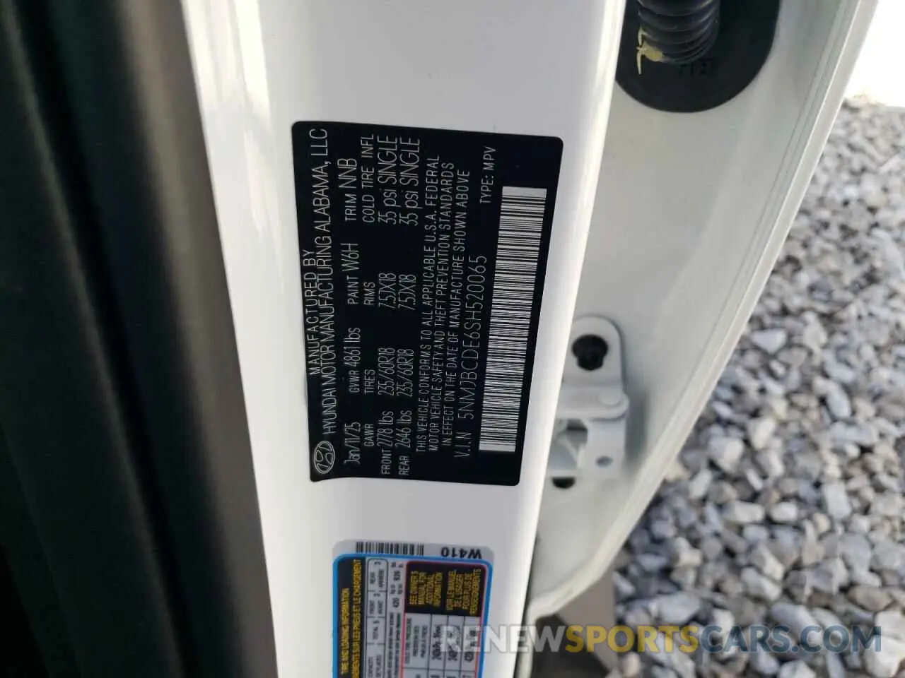 13 Photograph of a damaged car 5NMJBCDE6SH520065 HYUNDAI TUCSON 2025