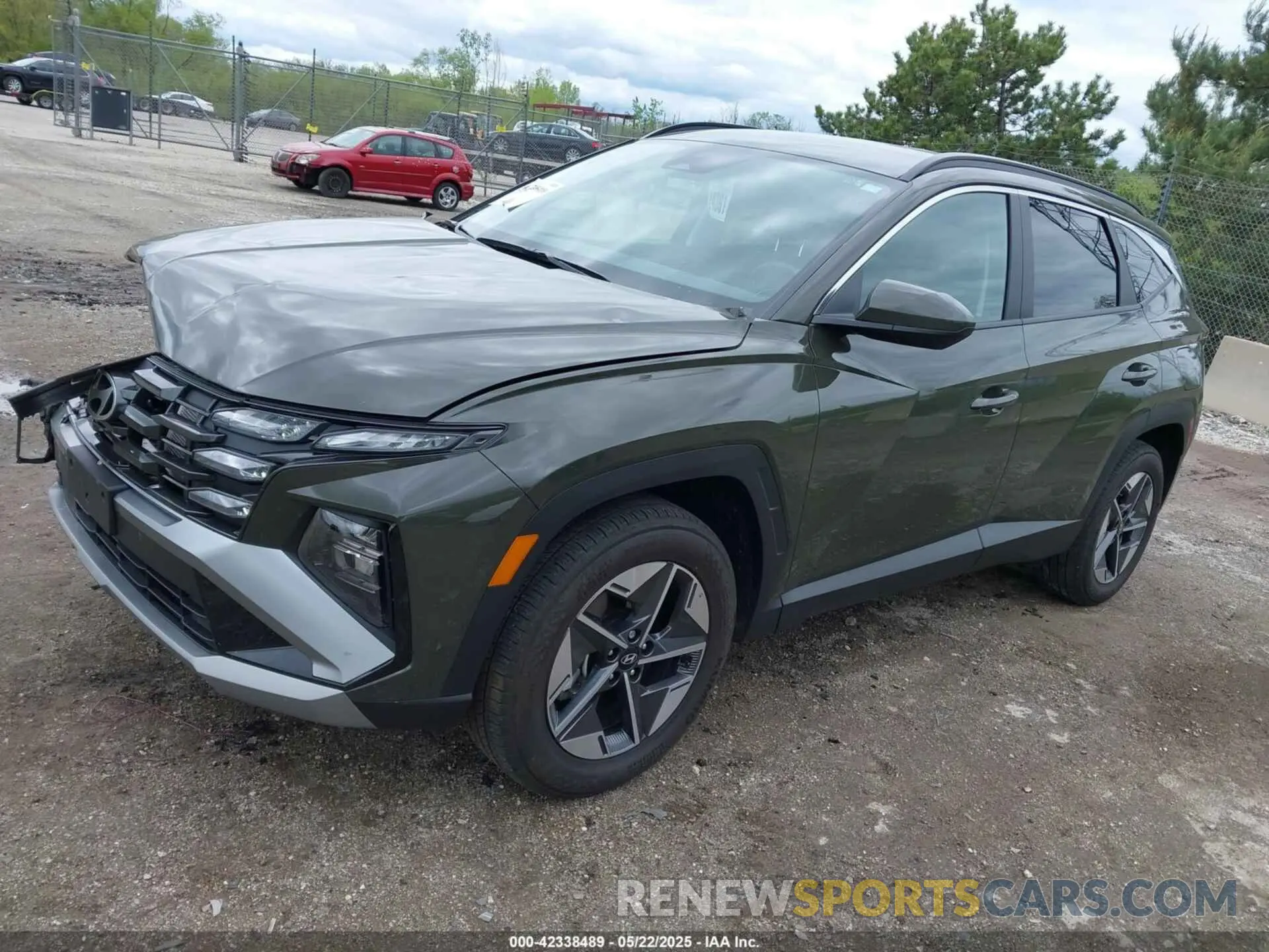2 Photograph of a damaged car 5NMJBCDE7SH451371 HYUNDAI TUCSON 2025