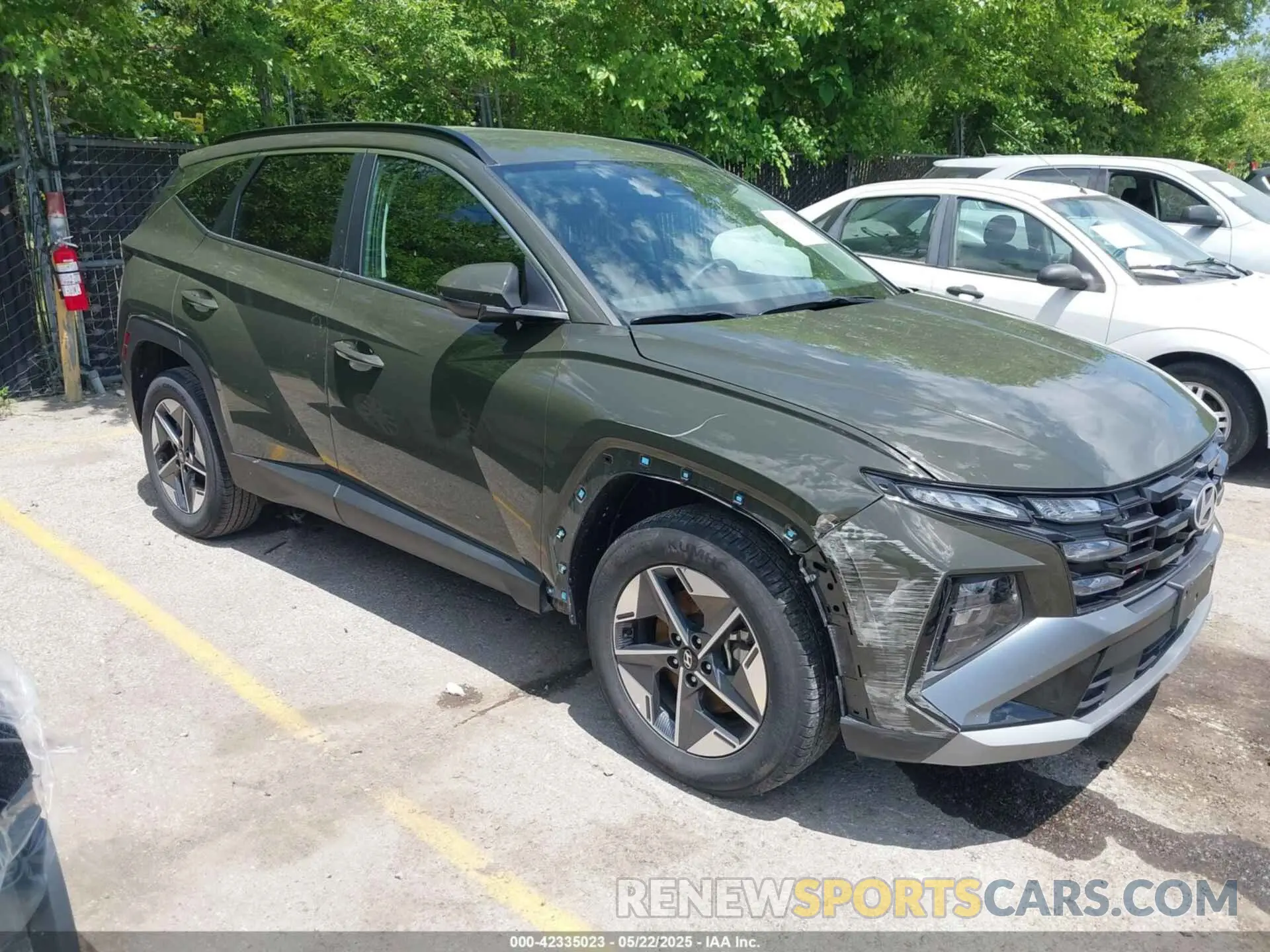 1 Photograph of a damaged car 5NMJBCDE7SH465657 HYUNDAI TUCSON 2025