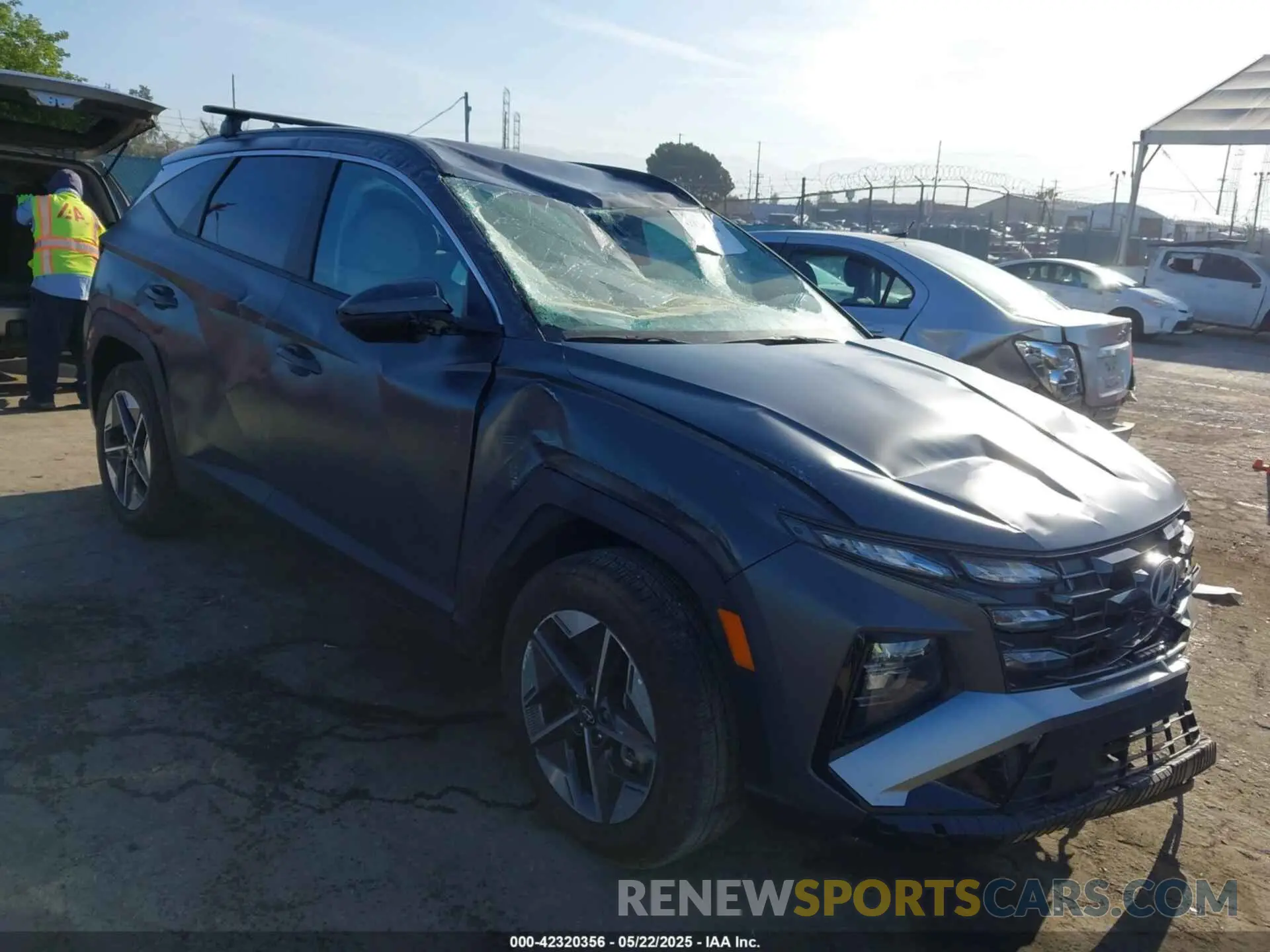 1 Photograph of a damaged car 5NMJBCDE8SH465828 HYUNDAI TUCSON 2025