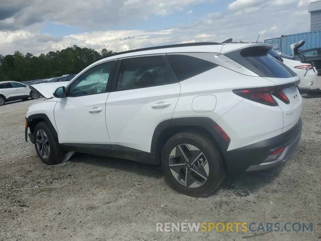 2 Photograph of a damaged car 5NMJBCDE8SH480751 HYUNDAI TUCSON 2025