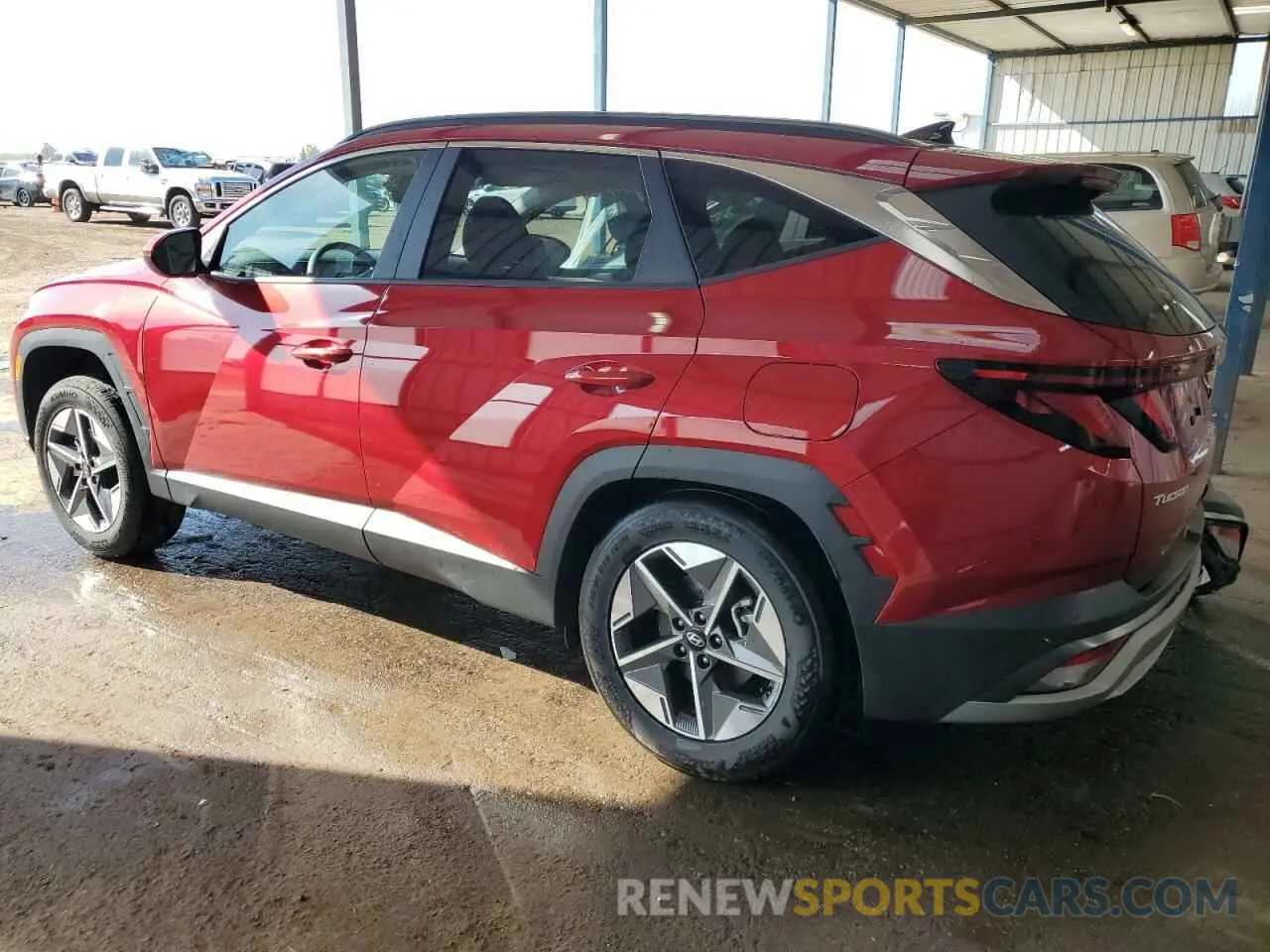 2 Photograph of a damaged car 5NMJBCDE8SH493323 HYUNDAI TUCSON 2025