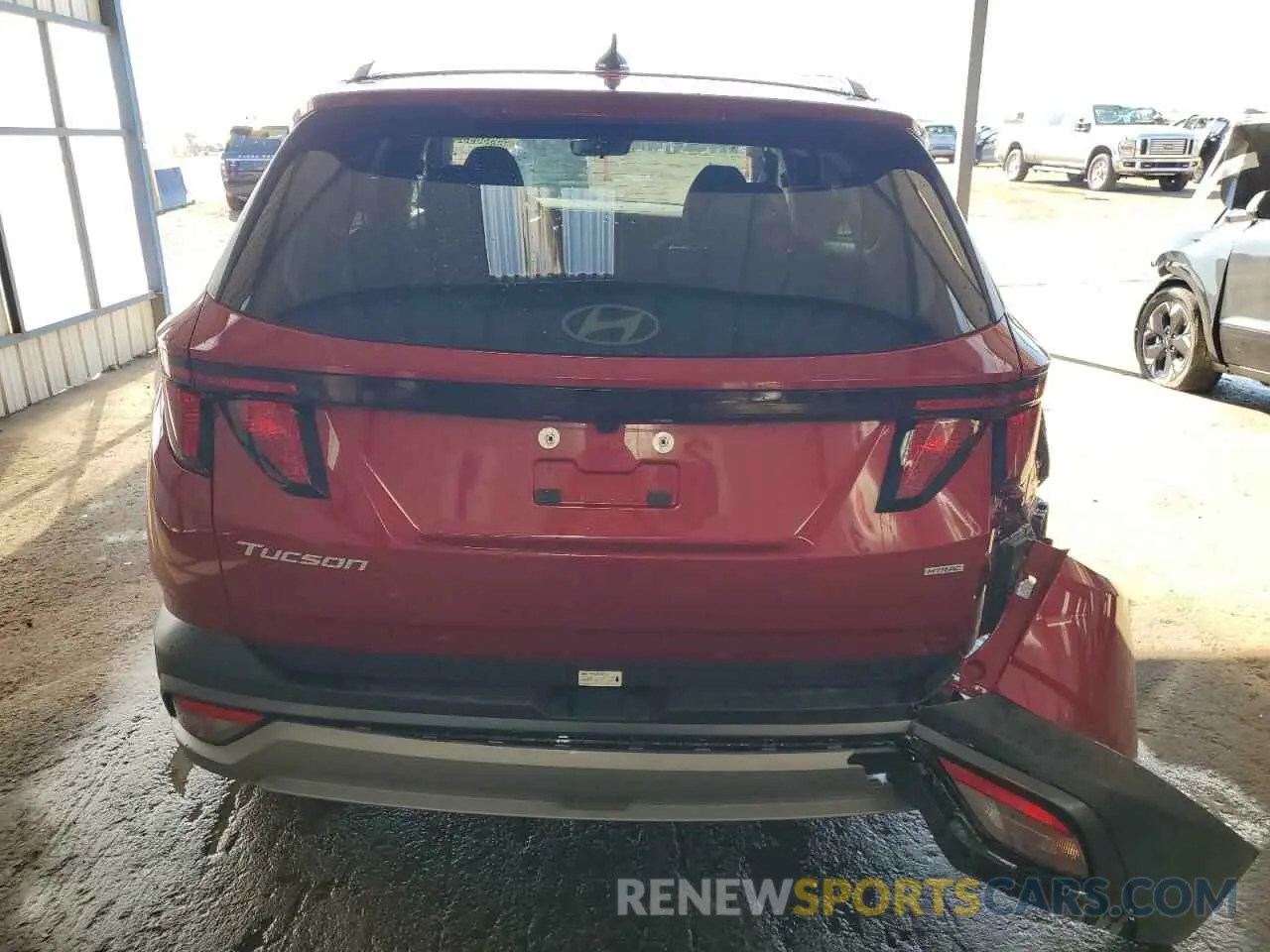 6 Photograph of a damaged car 5NMJBCDE8SH493323 HYUNDAI TUCSON 2025