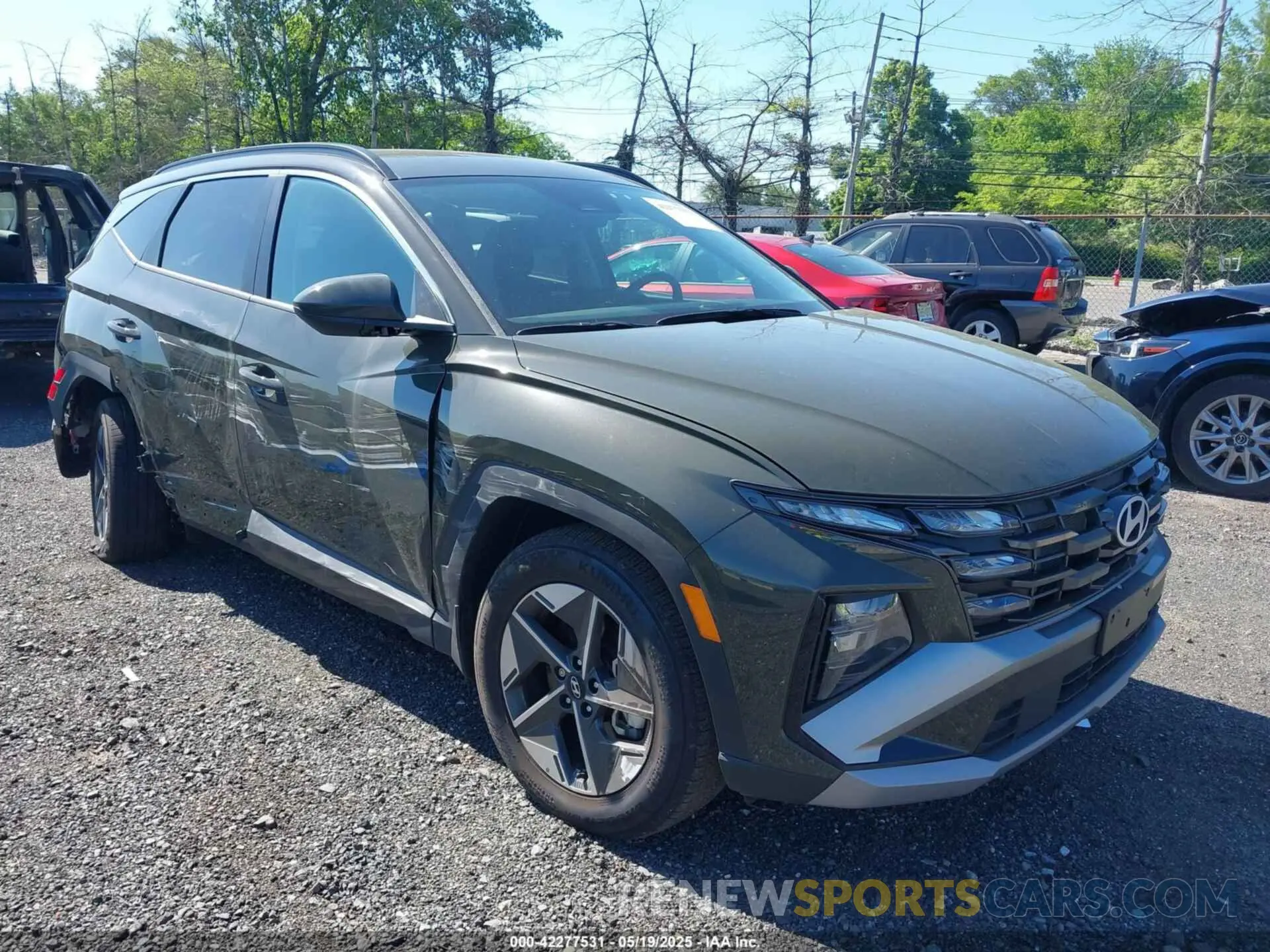 1 Photograph of a damaged car 5NMJBCDE8SH508130 HYUNDAI TUCSON 2025