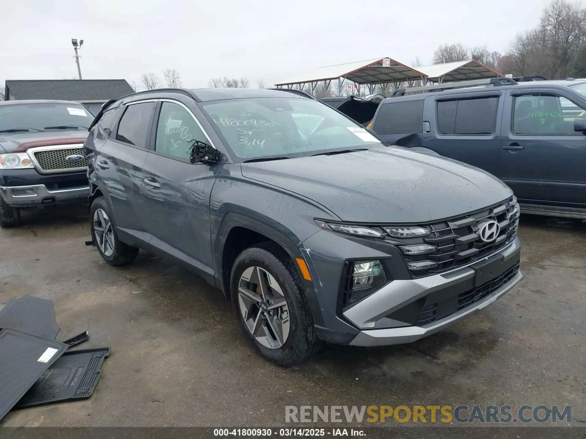 1 Photograph of a damaged car 5NMJBCDE8SH509021 HYUNDAI TUCSON 2025