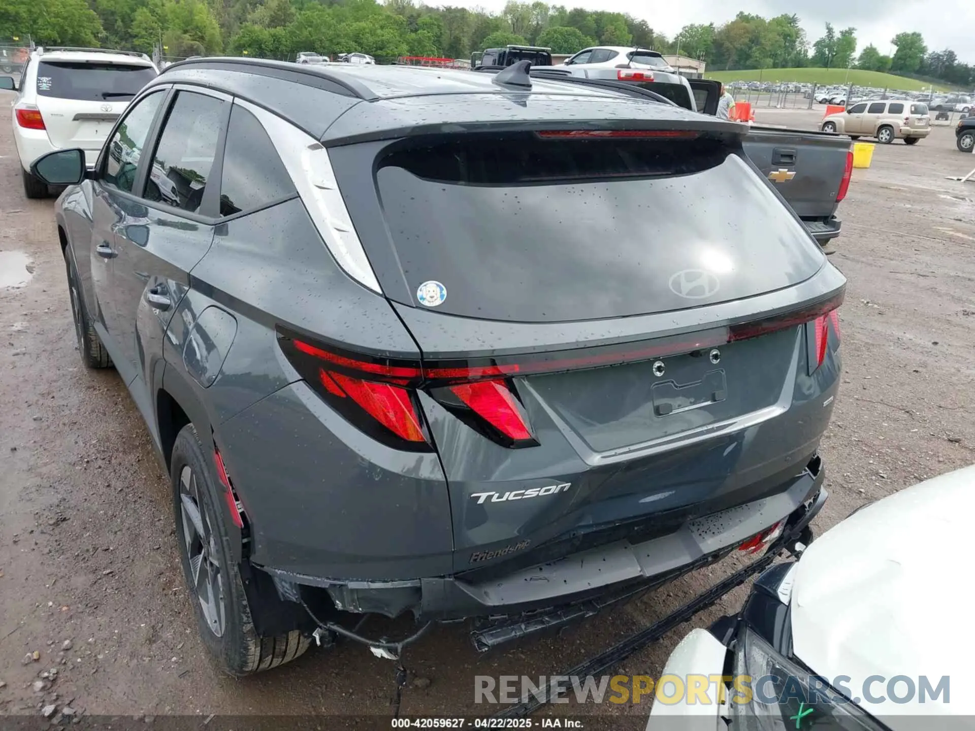 6 Photograph of a damaged car 5NMJBCDE8SH522948 HYUNDAI TUCSON 2025