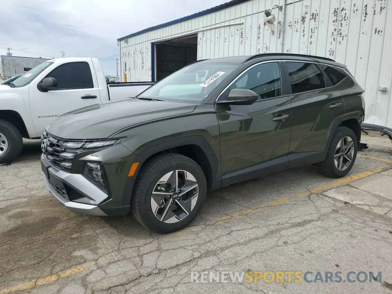 1 Photograph of a damaged car 5NMJBCDE9SH481052 HYUNDAI TUCSON 2025