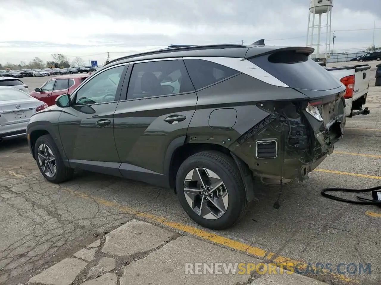 2 Photograph of a damaged car 5NMJBCDE9SH481052 HYUNDAI TUCSON 2025