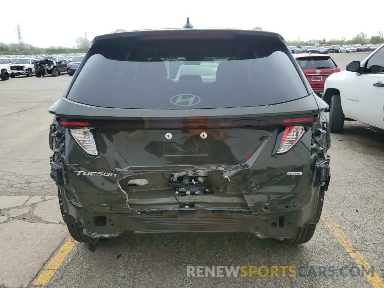 6 Photograph of a damaged car 5NMJBCDE9SH481052 HYUNDAI TUCSON 2025