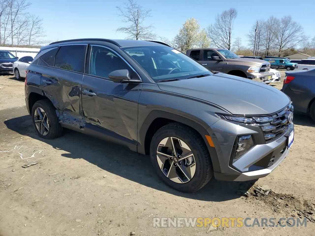 4 Photograph of a damaged car 5NMJBCDE9SH526751 HYUNDAI TUCSON 2025