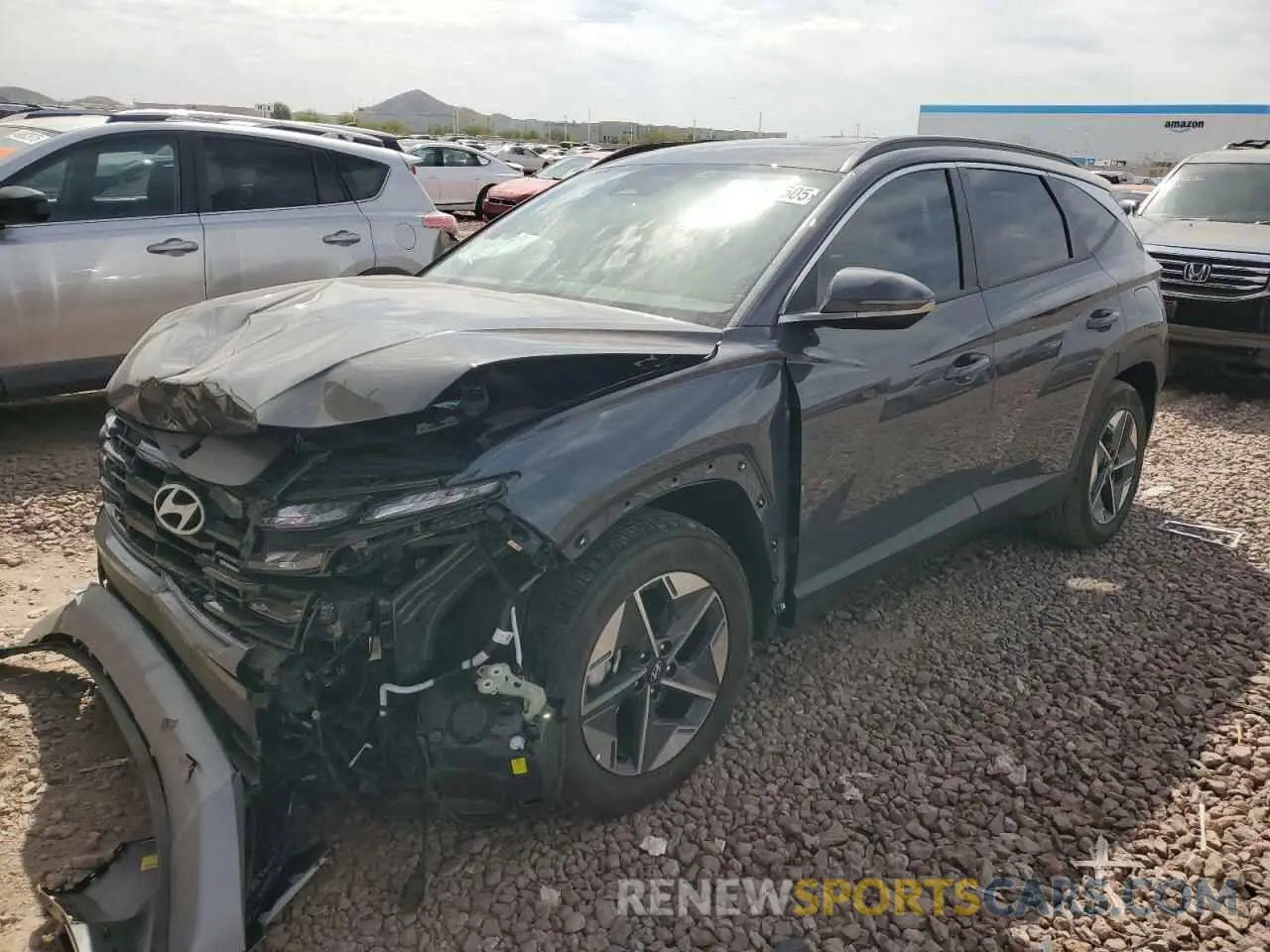 1 Photograph of a damaged car 5NMJC3DE8SH449058 HYUNDAI TUCSON 2025