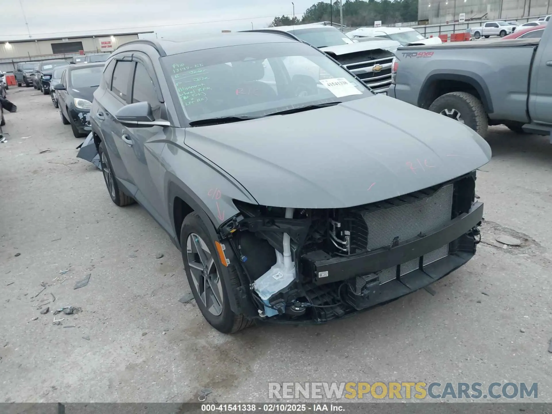 1 Photograph of a damaged car 5NMJC3DE8SH455202 HYUNDAI TUCSON 2025