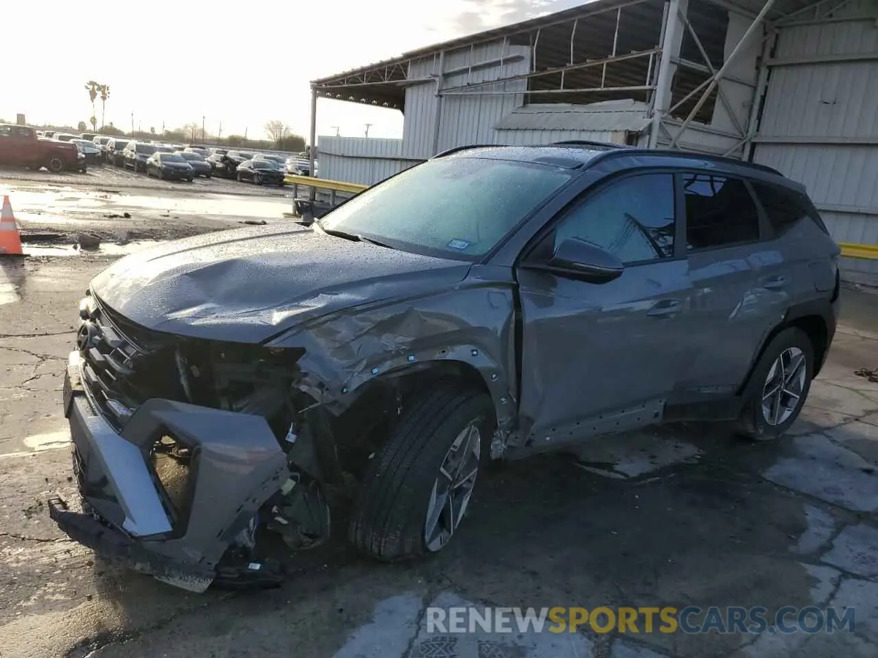 1 Photograph of a damaged car 5NMJC3DE9SH454365 HYUNDAI TUCSON 2025