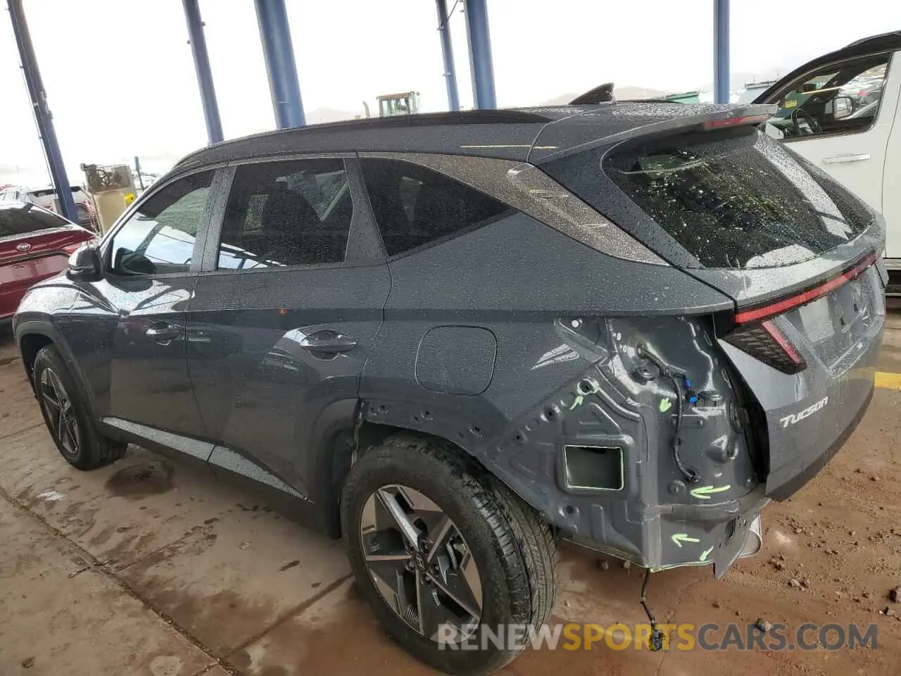 2 Photograph of a damaged car 5NMJC3DE9SH465995 HYUNDAI TUCSON 2025