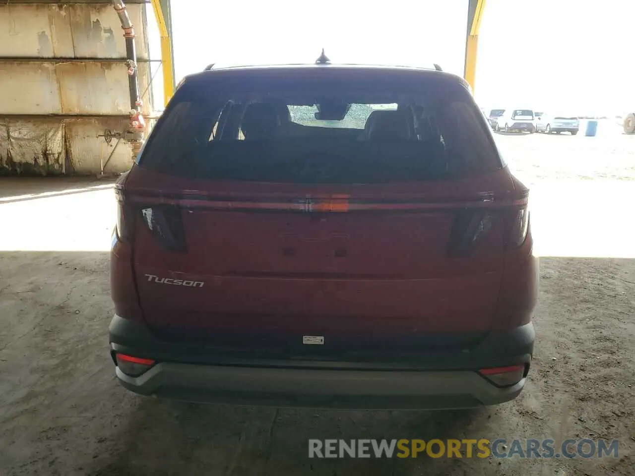 6 Photograph of a damaged car 5NMJC3DEXSH497337 HYUNDAI TUCSON 2025