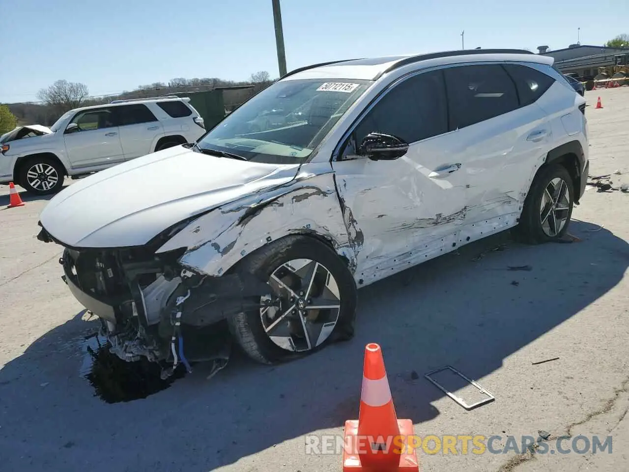 1 Photograph of a damaged car 5NMJCCDE1SH444512 HYUNDAI TUCSON 2025