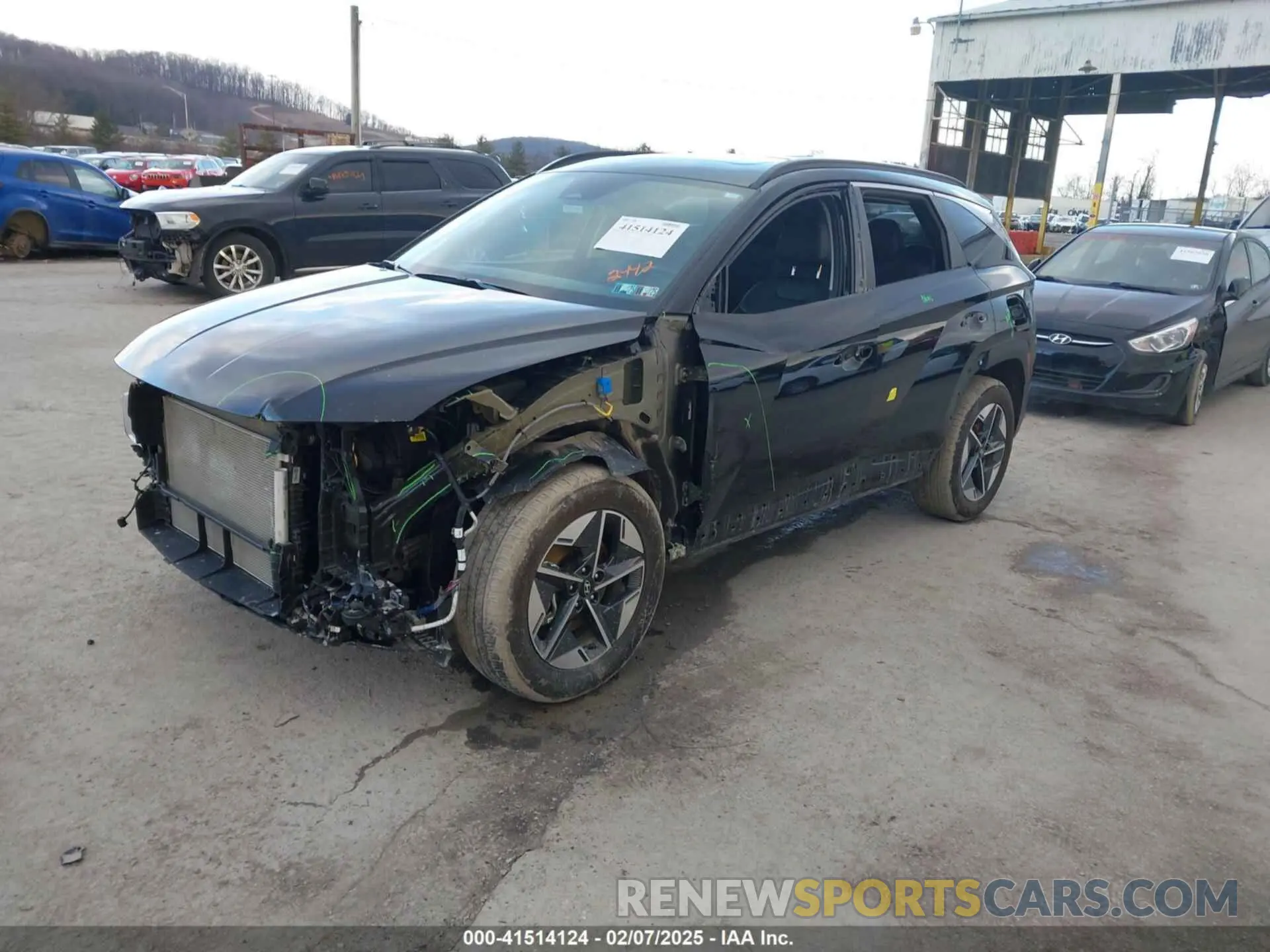 2 Photograph of a damaged car 5NMJCCDE8SH462442 HYUNDAI TUCSON 2025