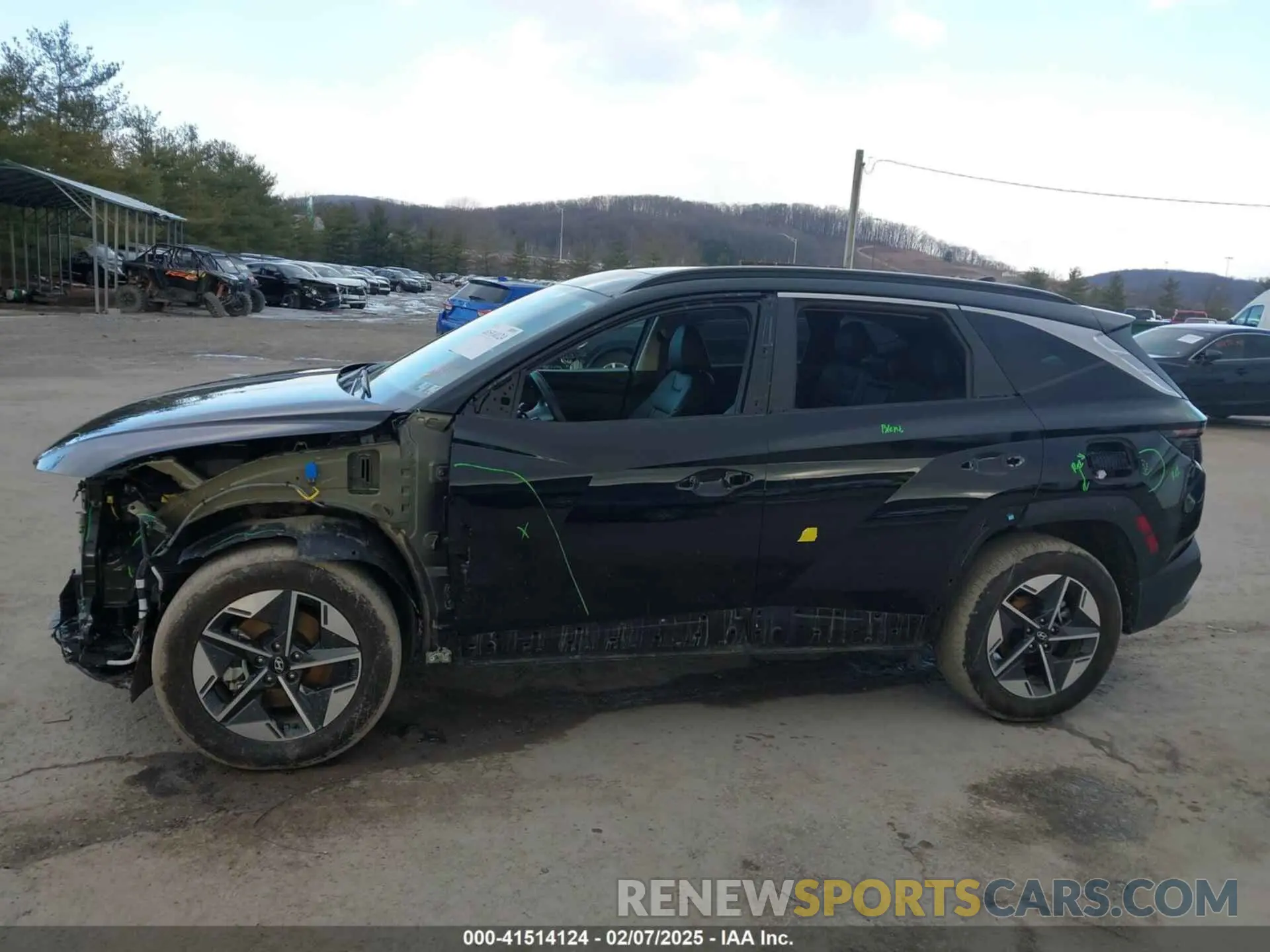 6 Photograph of a damaged car 5NMJCCDE8SH462442 HYUNDAI TUCSON 2025