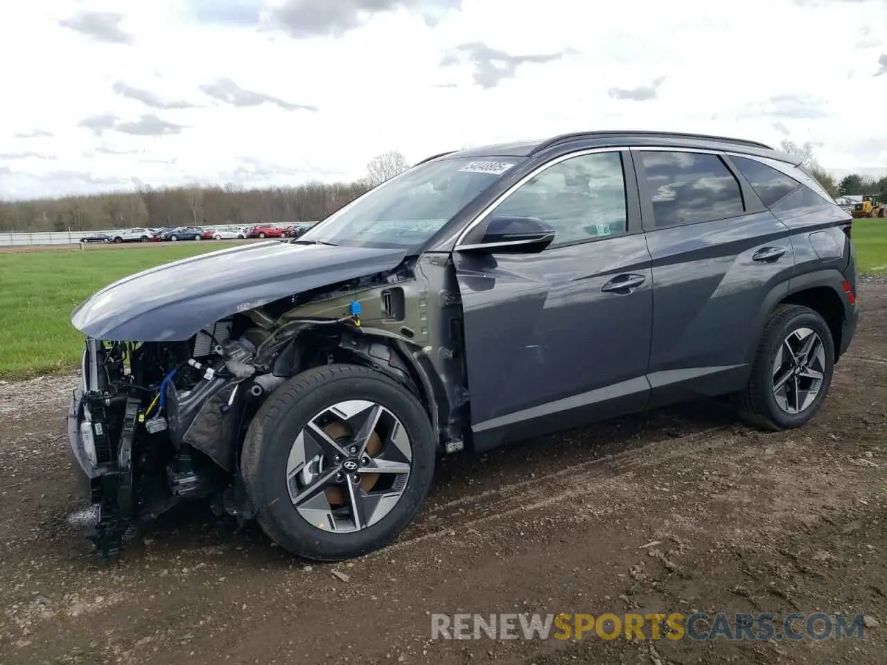 1 Photograph of a damaged car 5NMJCCDE9SH536791 HYUNDAI TUCSON 2025