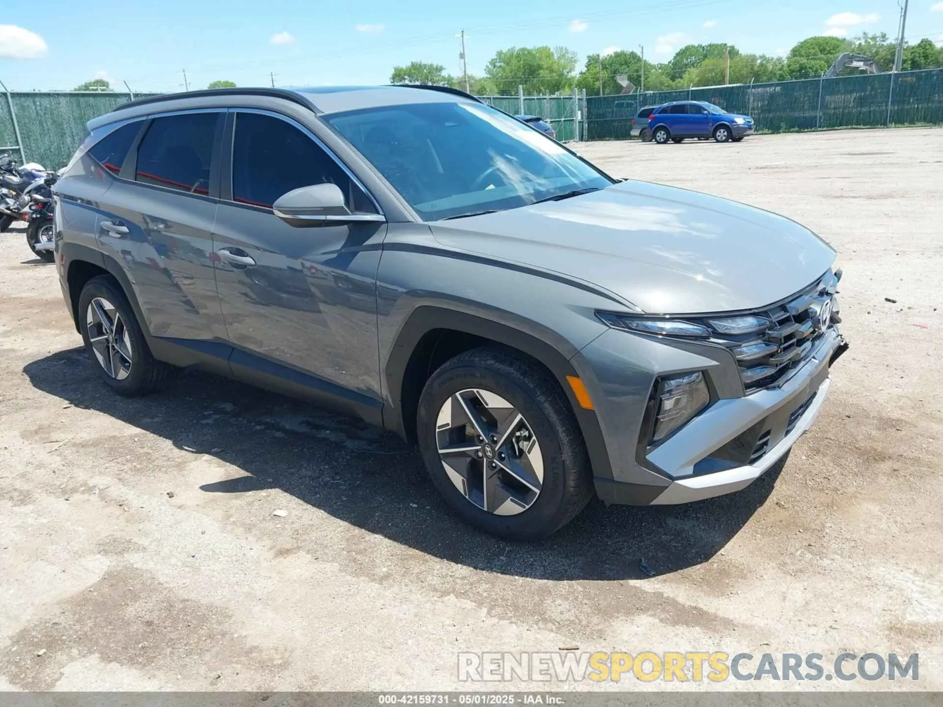 1 Photograph of a damaged car 5NMJCCDEXSH544821 HYUNDAI TUCSON 2025