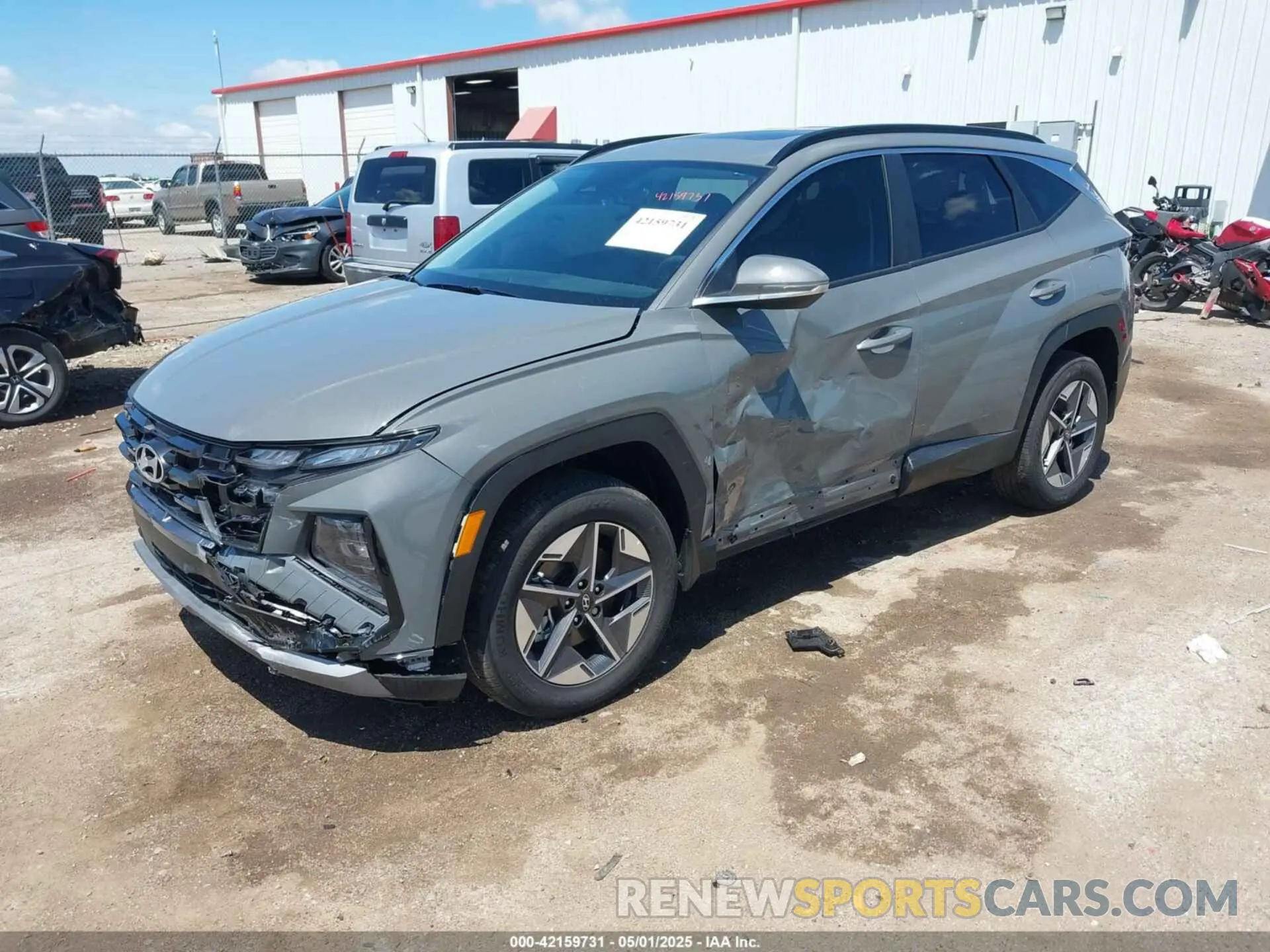 2 Photograph of a damaged car 5NMJCCDEXSH544821 HYUNDAI TUCSON 2025