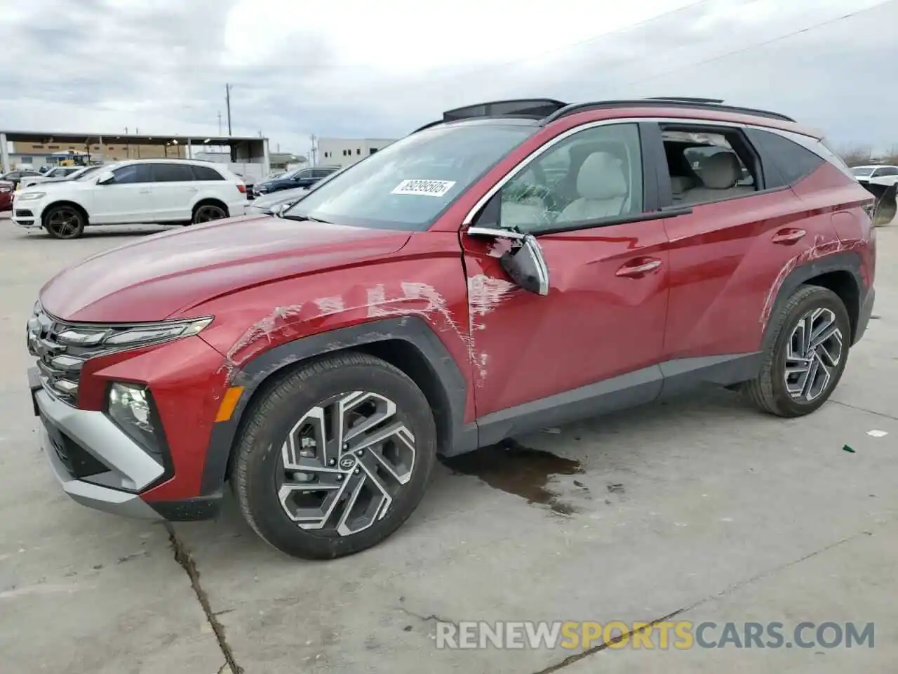 1 Photograph of a damaged car 5NMJE3DE0SH458413 HYUNDAI TUCSON 2025