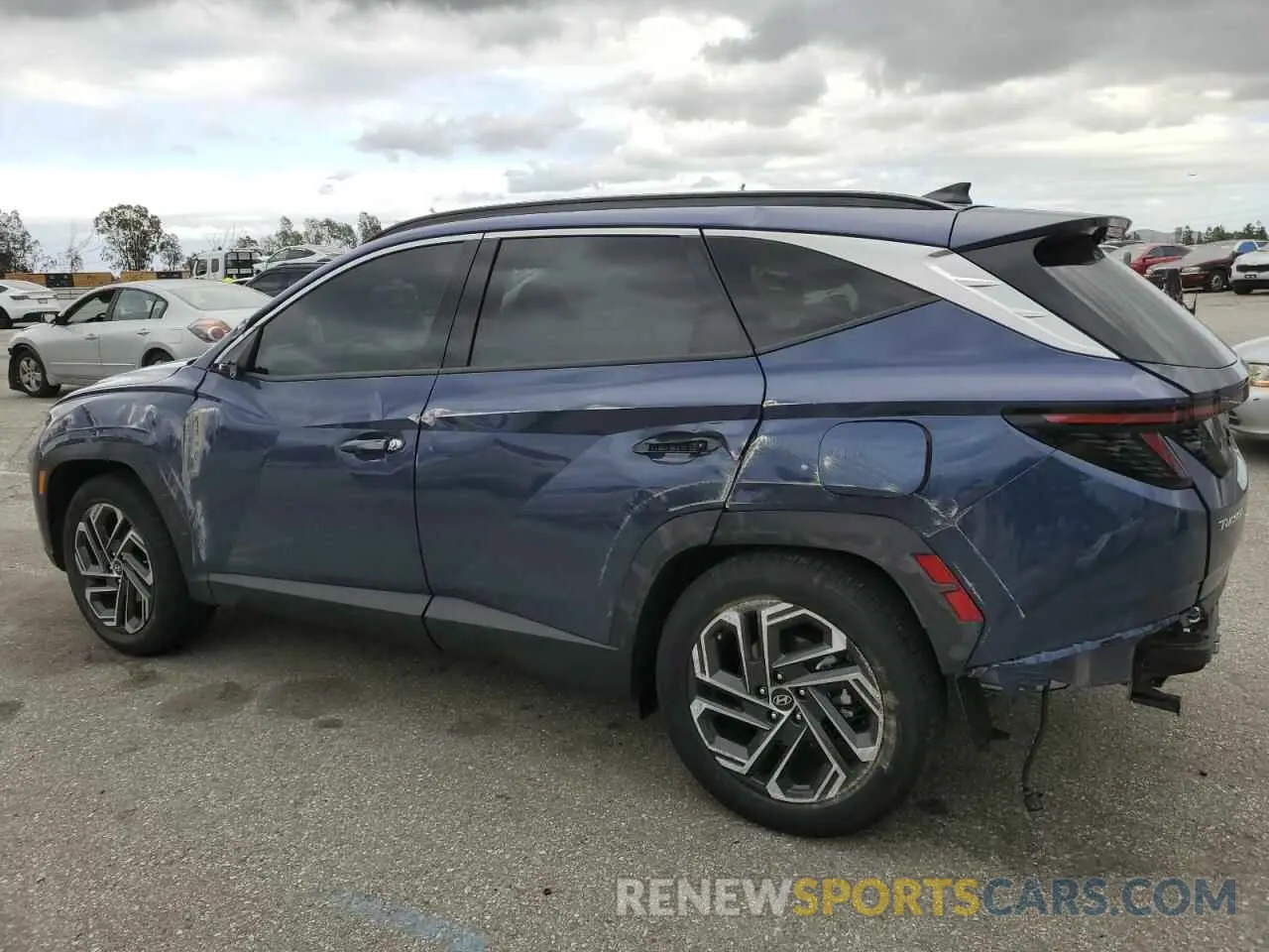 2 Photograph of a damaged car 5NMJE3DE5SH444359 HYUNDAI TUCSON 2025