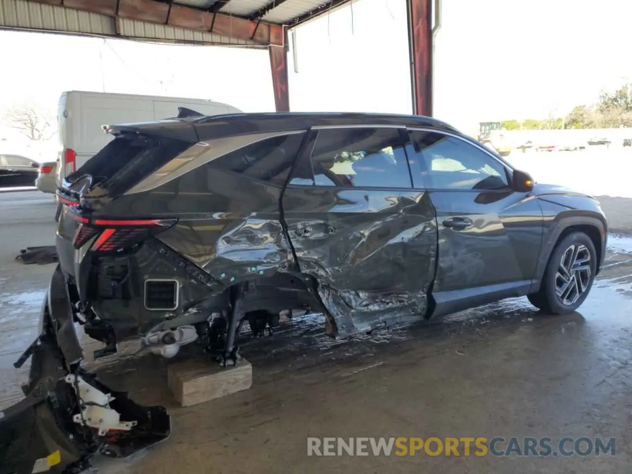 3 Photograph of a damaged car 5NMJE3DE9SH459950 HYUNDAI TUCSON 2025