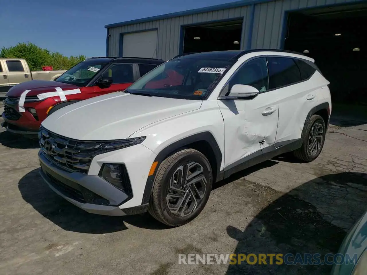 1 Photograph of a damaged car 5NMJECDE5SH493805 HYUNDAI TUCSON 2025