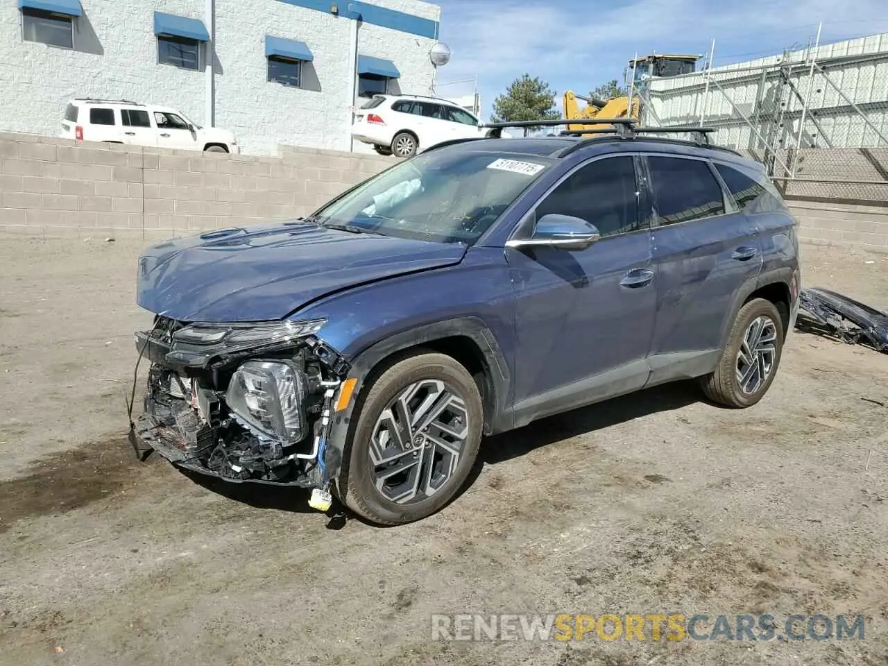 1 Photograph of a damaged car 5NMJECDE7SH465455 HYUNDAI TUCSON 2025