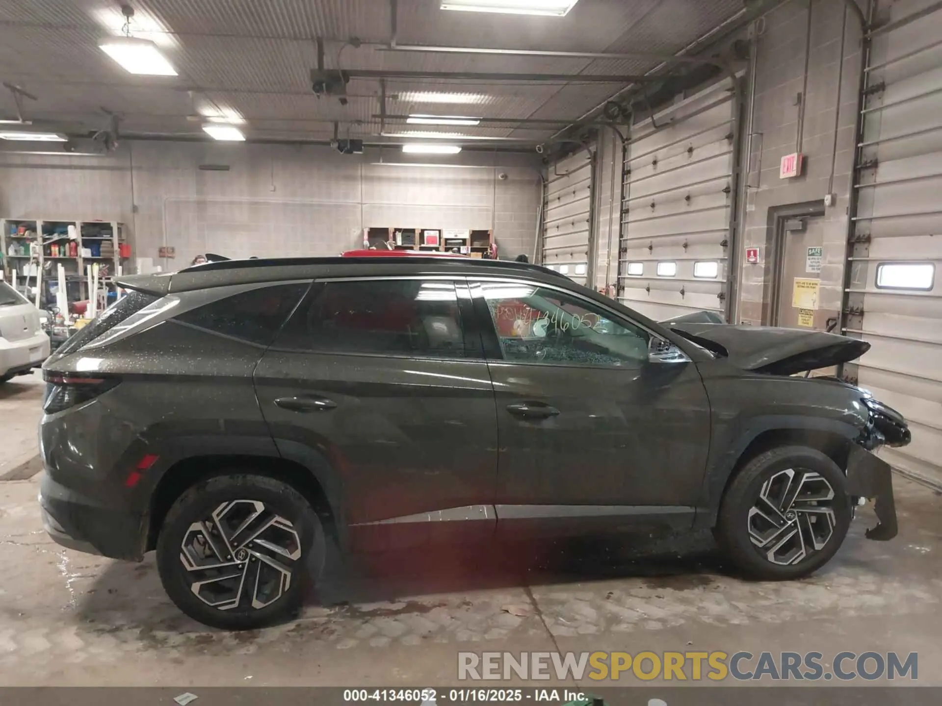 14 Photograph of a damaged car 5NMJECDE7SH493580 HYUNDAI TUCSON 2025