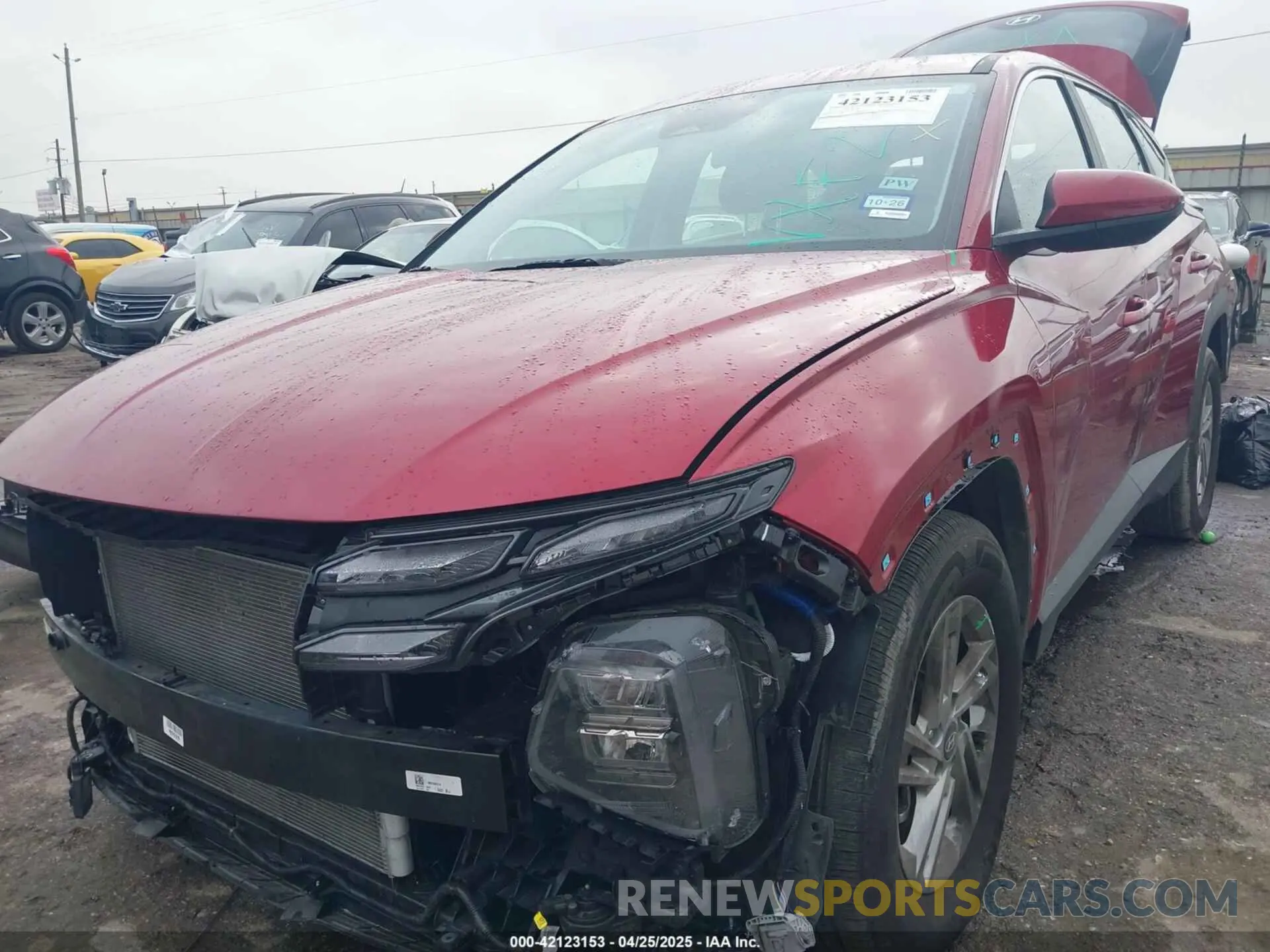 2 Photograph of a damaged car KM8JA3DE7SU376548 HYUNDAI TUCSON 2025