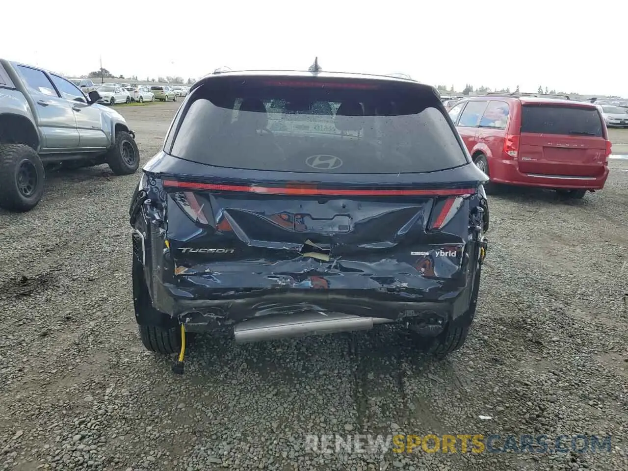6 Photograph of a damaged car KM8JCDD10SU295503 HYUNDAI TUCSON 2025